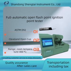 China SH106BR Fully automatic open flash point ignition tester, electronic ignition, forced air cooling supplier