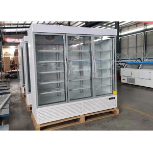 China Upright Display Freezer with Glass Door for Frozen Food, Energy Saving supplier