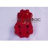 Red Thread T60 Button Bit , Top Hammer Drill Bits For Production Drilling