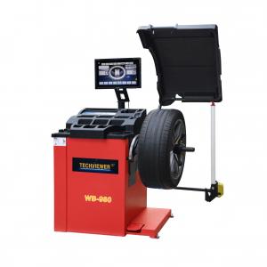 140RPM 19 Inch HD LCD Car Wheel Balancer / Tire Balancing Equipment