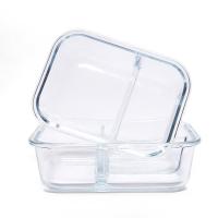 China Glass Fruit Bowl Lunch Box Fruit Salad Food Storage Bowl Microwave Oven Safe on sale