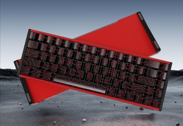 Enhance Your Typing with Full Size Magnetic Axis Keyboard Featuring Programmable Keys and Windows/Mac Compatibility