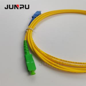 China Manutenção programada da trança da fibra ótica do SC APC do SC do cabo de remendo da fibra ótica da fonte da fábrica supplier
