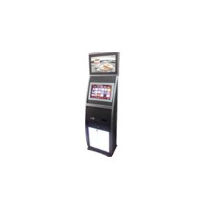 China TD6 dual screen coupon printing kiosk supplier