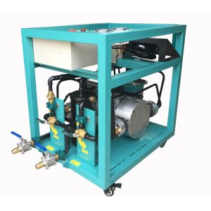 China Industrial R123 Recovery Unit Water Cooled With Oil Free Reciprocating Compressor wholesale