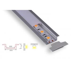 China U Shape Led Strip Light Mounting Channel With Good Thermal Conductivity supplier