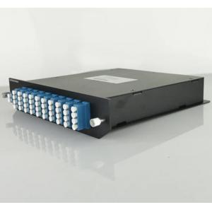 China 40 Channel DWDM Mux Demux Athermal AWG Rack Mount Cassettes Module supplier