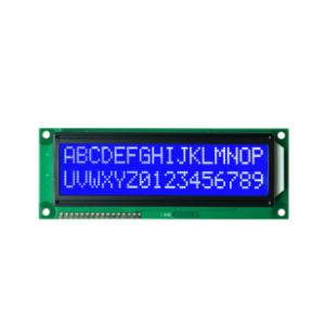 China 162G LCD Character Display Module STN Blue Negative LCD Screen wholesale
