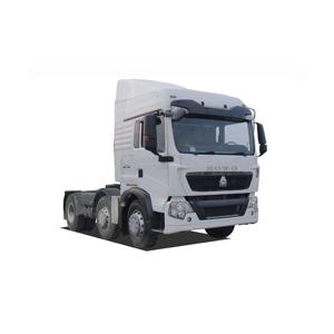 China HOWO-T5G ZZ4257M25CGD1 6X2(doulbe front axle steering) Tractor Truck supplier