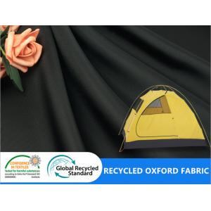 FDY Polyester Recycled Eco Friendly Plain 400D Oxford Coating Tent Outdoor Awning Fabric