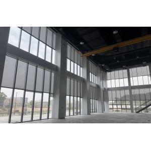 China Automatic Battery Operated Motorized Blackout Zebra Roller Blinds Curtains For Windows Zigbee APP wholesale