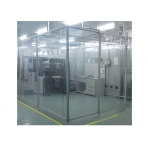 China Modular Softwall Clean Room Anti Static Electricity Plastic Curtain Wall supplier