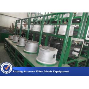 China Green Color Simple Structure Wet Wire Drawing Machine Straight Feeding Type supplier
