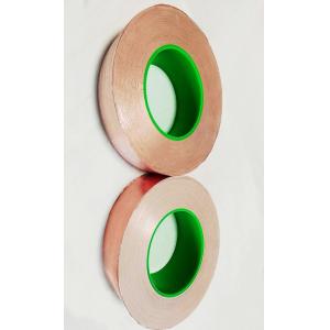 China 0.06mm 25mm Electric Guitar  Copper Shielding Double Sided Copper Foil Tape 99.95 supplier