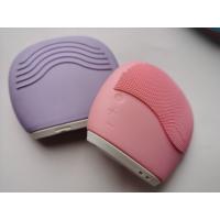 China Facial Massagers Silicone Electric  Face Cleaning Scrubber For Exfoliator on sale