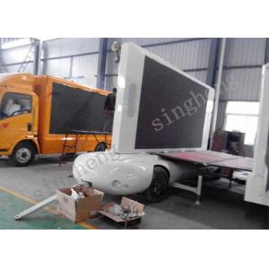 China Full Color P8 Mobile Trailer LED Display Video Playing Function Easy Installed supplier