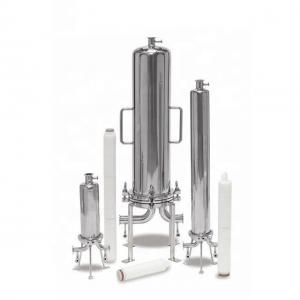 China 10 20 30 High Pressure Industrial Water Milk Oil Liquid Filtration Stainless Steel Filter Housing supplier