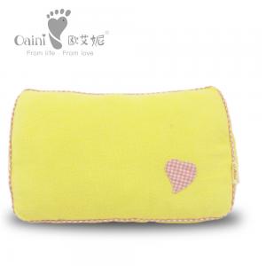 China Stuffed Soft Plush Pillow Cushion Yellow Animal Plush Pillows 21 X 34cm supplier