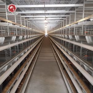 China Big Door Size Hens Chicken Layer Battery Cage 90 Birds / Set supplier