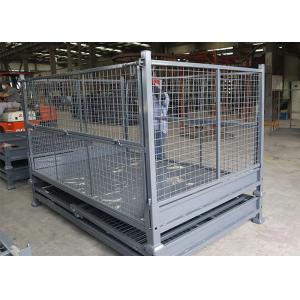 Stackable Lifting Stillage Pallet Storage Cage Solid Steel Base 1500kg