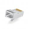 Cat6 SFTP Shielded Gold Contact 8P8C Male Ethernet RJ45 Connector