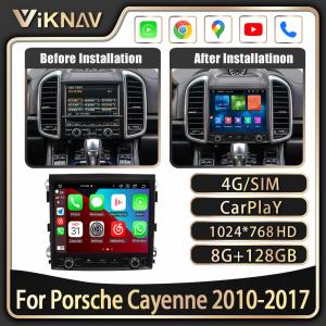 Android 10 Head Unit Car Radio For Porsche Cayenne 2010-2017 Touch Screen Wireless