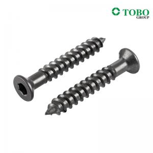 Wood Screws Standard M25X5 100Mm 2 10Mm 6X160 Din571 Torx 1 In Flat Square Perforated Head Stainless Steel Wooden Screw
