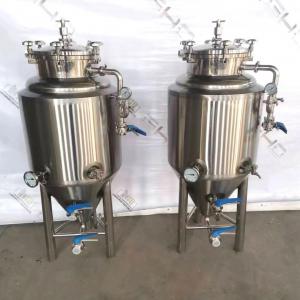 100L Conical Beer Inside Pickling Outside Polishing Fermenter for Small-Scale Brewing