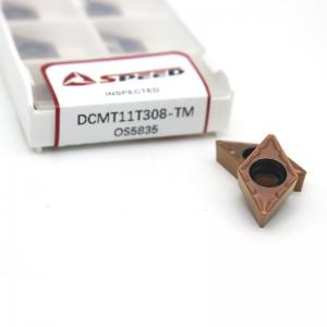 DCMT11T304/08 Turning Tools CNC Lathe Machine Carbide Inserts Imported Coating