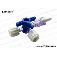 China Plastic Medical Three Way Stopcock , Multipurpose Luer Lock Stopcock on sale