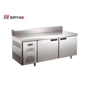 Commercial Counter Top Fridge Defrost Automatically E - Coated Evaporator Embraco