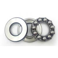 China Sealed One Way Thrust Ball Bearings Separable With Brass Cage on sale