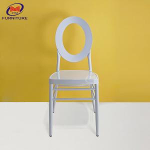 Round Back White Resin Chiavari Chairs Outdoor Wedding Chairs Wholesale