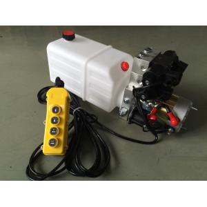 China Double Acting Hydraulic Cylinder Hyd Power Unit With 2 Station CETOP 03 Solenoid Valves supplier