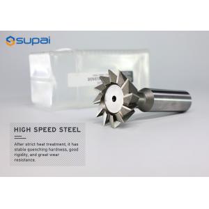High Speed Steel End Mill With 30° / 45° / 60° Helix Angle And TiN / TiAlN / TiCN / AlTiN / TiN+AlTiN Surface Finish