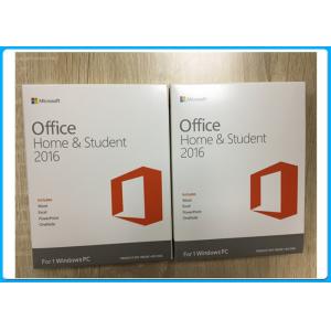 China Microsoft Office 2016 Home and Business COA Key License , Microsoft Windows Softwares supplier