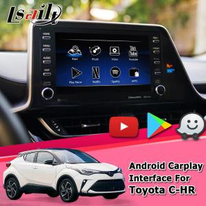 Toyota C-HR CHR Android multimedia interface with wireless android auto carplay