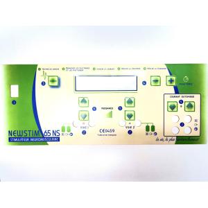 China Flexible Touch Screen Membrane Membrane Graphic Overlay Water Resistant With LED Illuminated wholesale