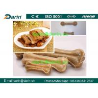 China Customized Native color Pressed Rawhide Bones dog chews Machine on sale