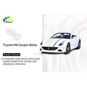China Super White Refinish Car Paint Smooth Finish Practical For FAW Toyota 040 supplier