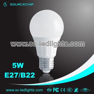 CREE LED lamp bulb 5W E27/B22 LED bulb lamp made in China