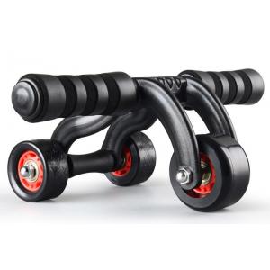 Unisex 3 Wheel Push Up Abdominal Wheel Roller For Muscle Training