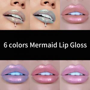 3ml Face Eye Glow Shining Lip Gloss Set 6 Color Shimmer Waterproof Long Lasting Makeup Kit