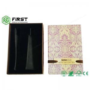 CMYK imprimant le boîte-cadeau adapté aux besoins du client de luxe personnalisé de carton de boîte-cadeau pour des soins de la peau