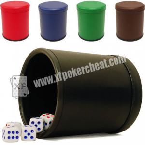 China Red Casino Dice Scanner To See Through The Dice Cup / Dice Magic Device supplier
