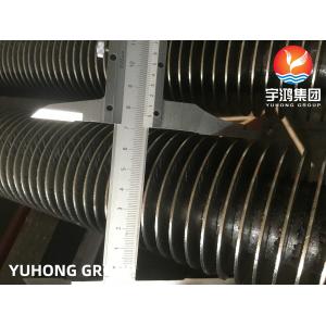 China Fin Tube ASTM A213 T5 T11 T12 Alloy Steel HFW Finned Tube For Cooler Condenser Heat Exchanger supplier