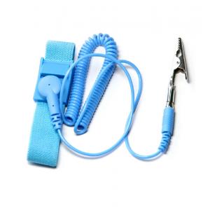 Dual Cord Metal Conductive Esd Wrist Strap Adjustable Custom Bracelet