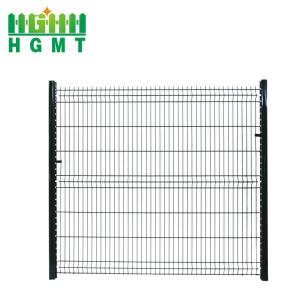 China Privacy Screen Galvanized Curved Welded Wire Mesh 3D Fence Panel Eco Friendly supplier