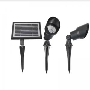 China 110lm/W Solar Powered Lawn Lights Rgb Color Changing Short Pole Yard Landscape Lighting supplier