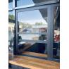 Retractable Solar Screen Folding Windows - Recessed Cassette Storage System